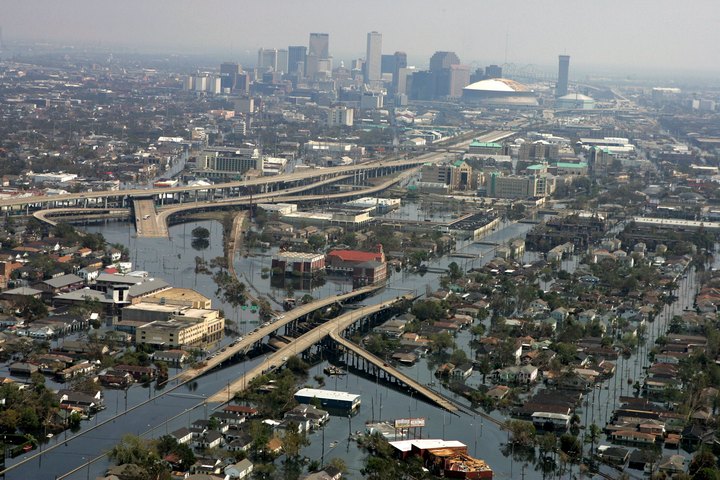 Katrina hurrikán New Orleans 2005